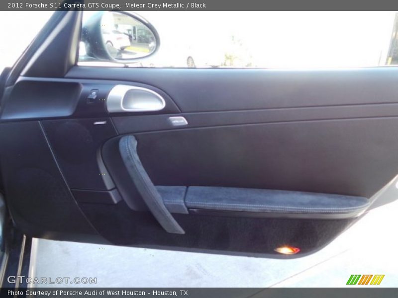 Meteor Grey Metallic / Black 2012 Porsche 911 Carrera GTS Coupe