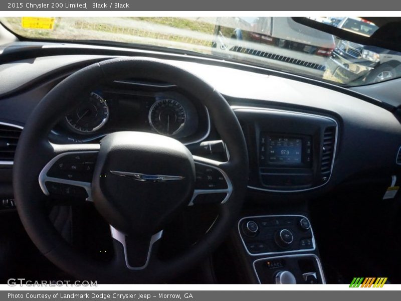 Black / Black 2015 Chrysler 200 Limited