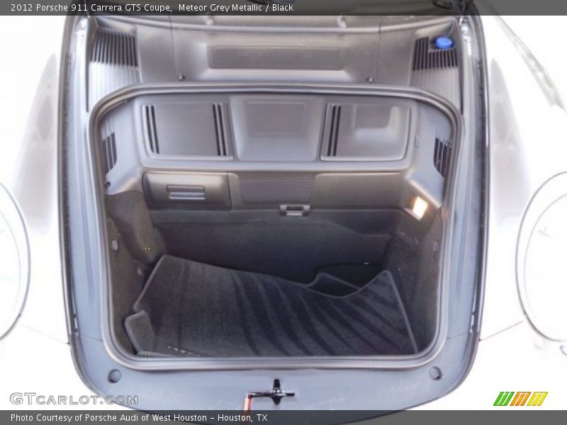 Meteor Grey Metallic / Black 2012 Porsche 911 Carrera GTS Coupe
