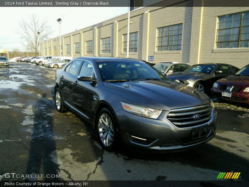 Sterling Gray / Charcoal Black 2014 Ford Taurus Limited