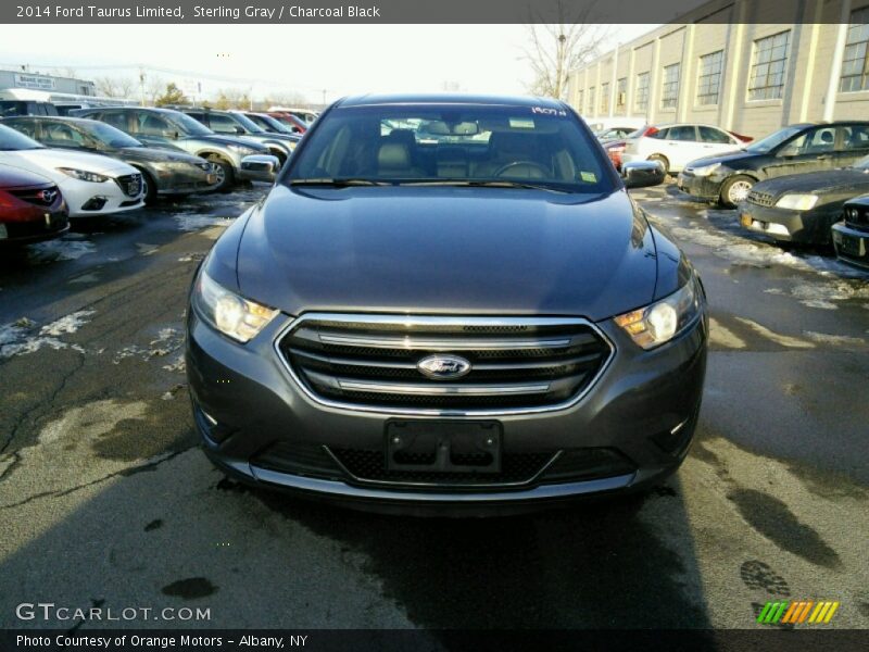 Sterling Gray / Charcoal Black 2014 Ford Taurus Limited
