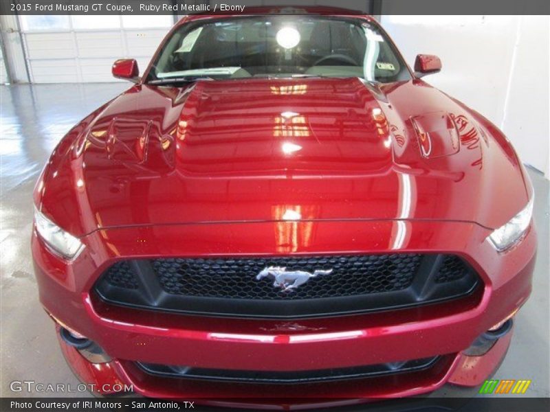 Ruby Red Metallic / Ebony 2015 Ford Mustang GT Coupe