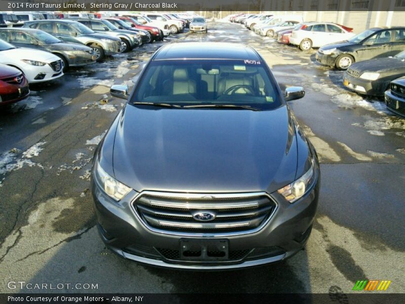 Sterling Gray / Charcoal Black 2014 Ford Taurus Limited