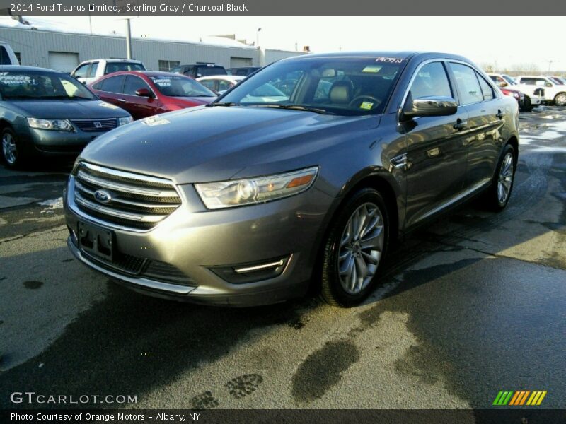 Sterling Gray / Charcoal Black 2014 Ford Taurus Limited