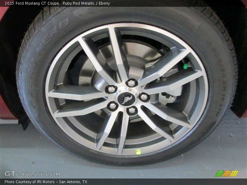Ruby Red Metallic / Ebony 2015 Ford Mustang GT Coupe