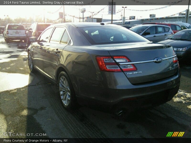 Sterling Gray / Charcoal Black 2014 Ford Taurus Limited