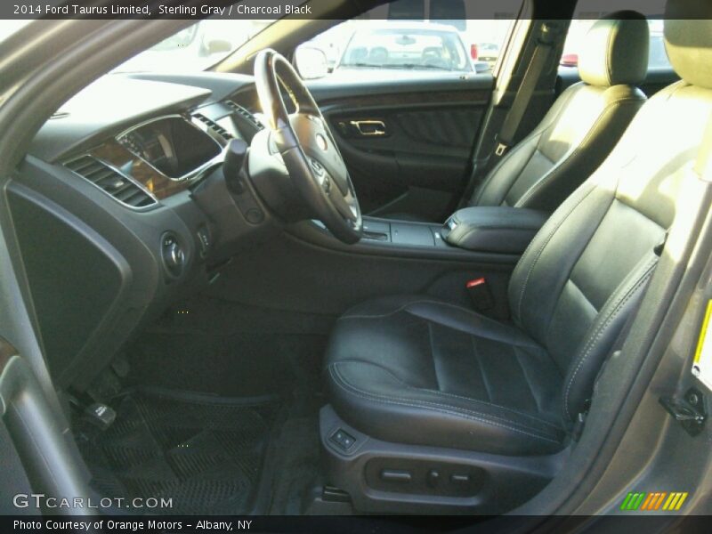 Sterling Gray / Charcoal Black 2014 Ford Taurus Limited