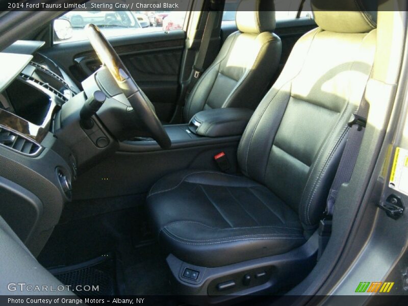 Sterling Gray / Charcoal Black 2014 Ford Taurus Limited