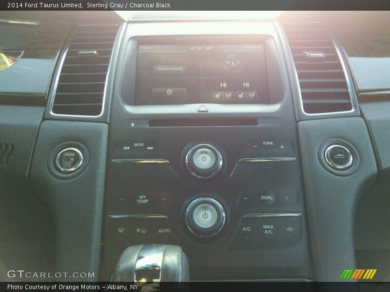 Sterling Gray / Charcoal Black 2014 Ford Taurus Limited