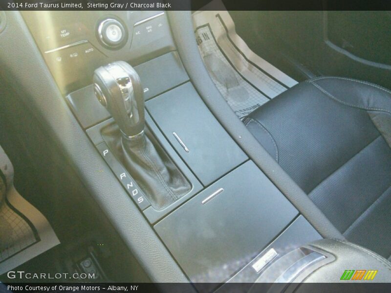 Sterling Gray / Charcoal Black 2014 Ford Taurus Limited