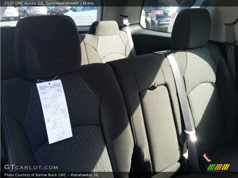Quicksilver Metallic / Ebony 2015 GMC Acadia SLE