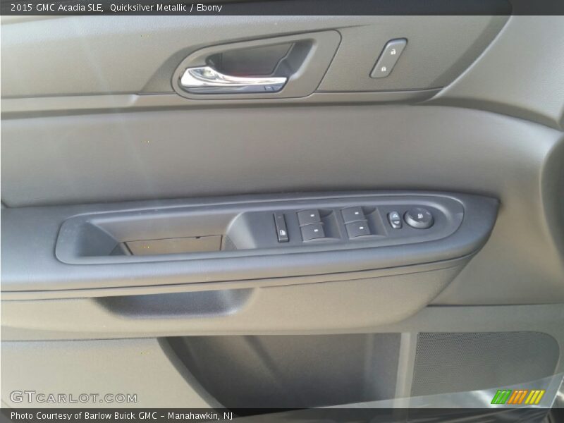 Quicksilver Metallic / Ebony 2015 GMC Acadia SLE