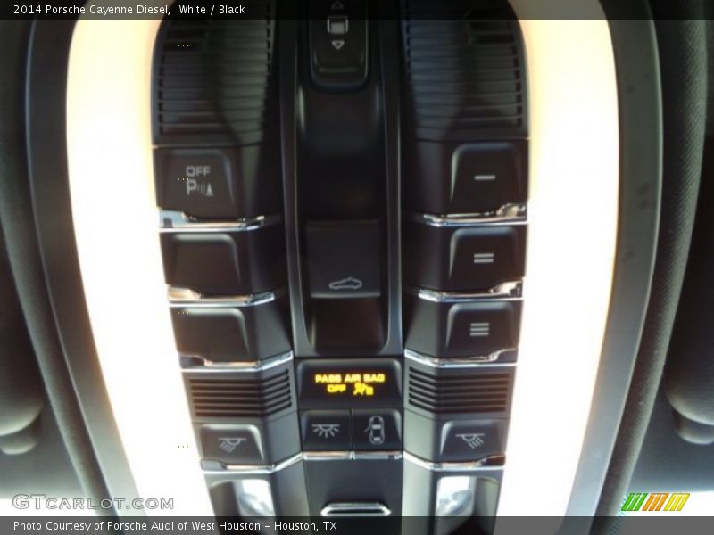 White / Black 2014 Porsche Cayenne Diesel