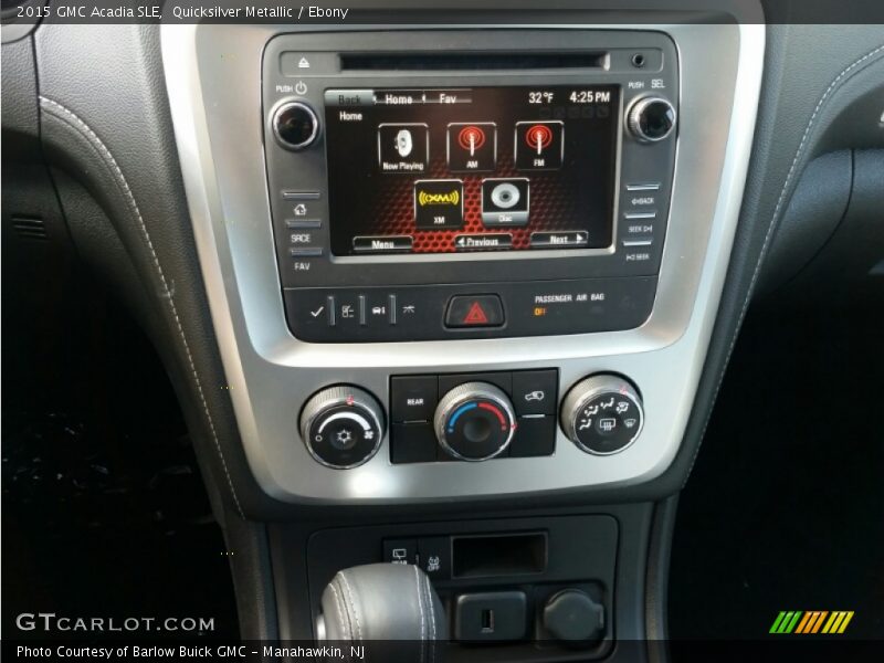 Quicksilver Metallic / Ebony 2015 GMC Acadia SLE