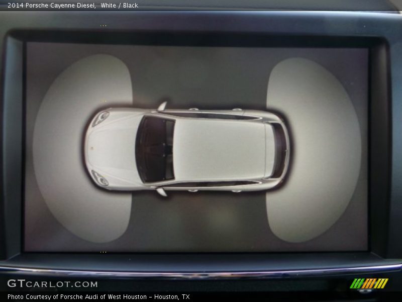 White / Black 2014 Porsche Cayenne Diesel