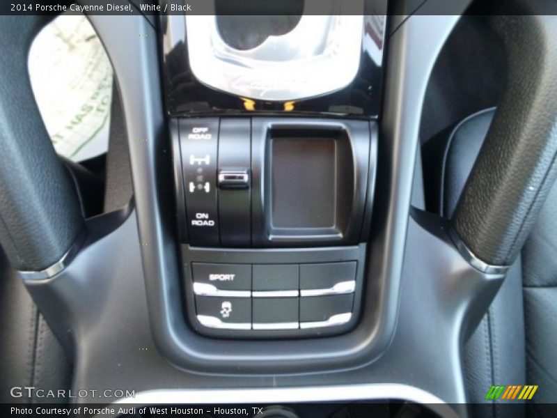 White / Black 2014 Porsche Cayenne Diesel