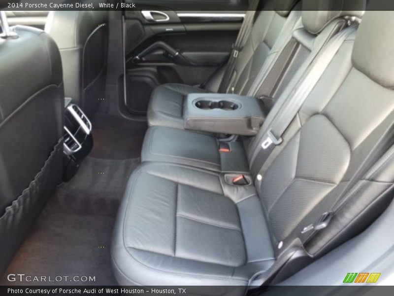 White / Black 2014 Porsche Cayenne Diesel