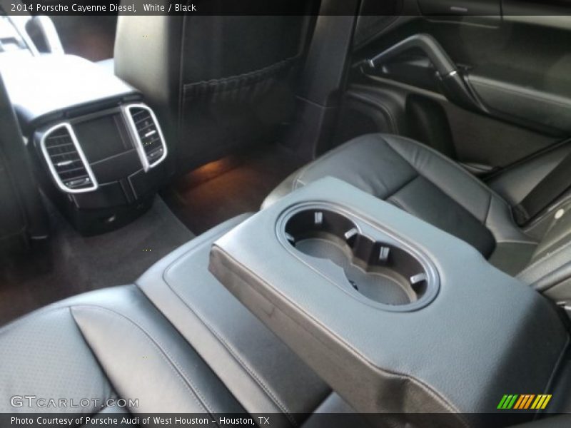 White / Black 2014 Porsche Cayenne Diesel