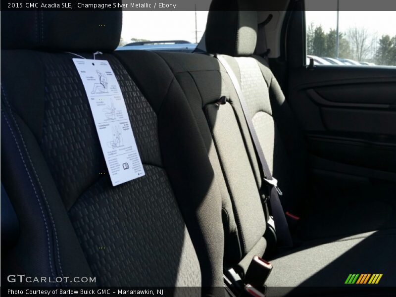 Champagne Silver Metallic / Ebony 2015 GMC Acadia SLE