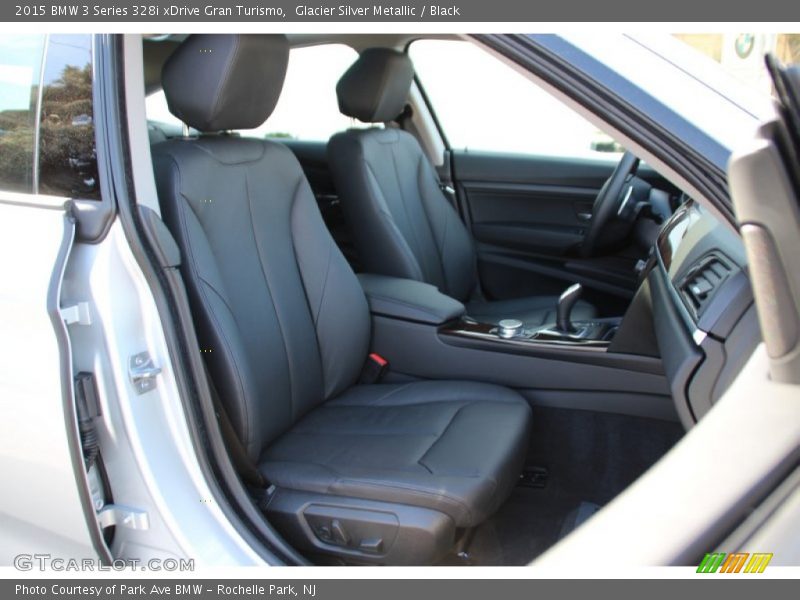 Glacier Silver Metallic / Black 2015 BMW 3 Series 328i xDrive Gran Turismo