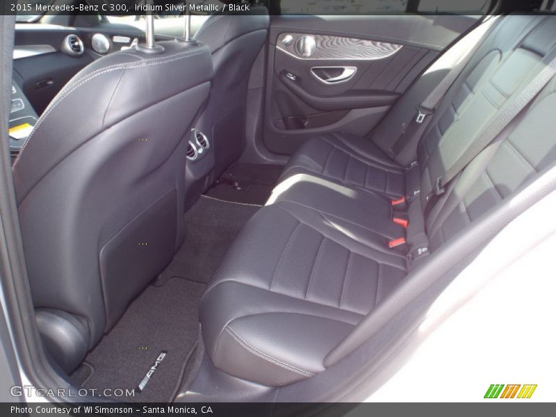Rear Seat of 2015 C 300