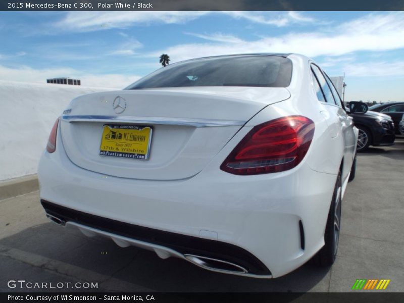 Polar White / Black 2015 Mercedes-Benz C 300