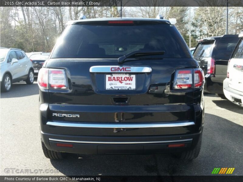 Carbon Black Metallic / Ebony 2015 GMC Acadia SLE