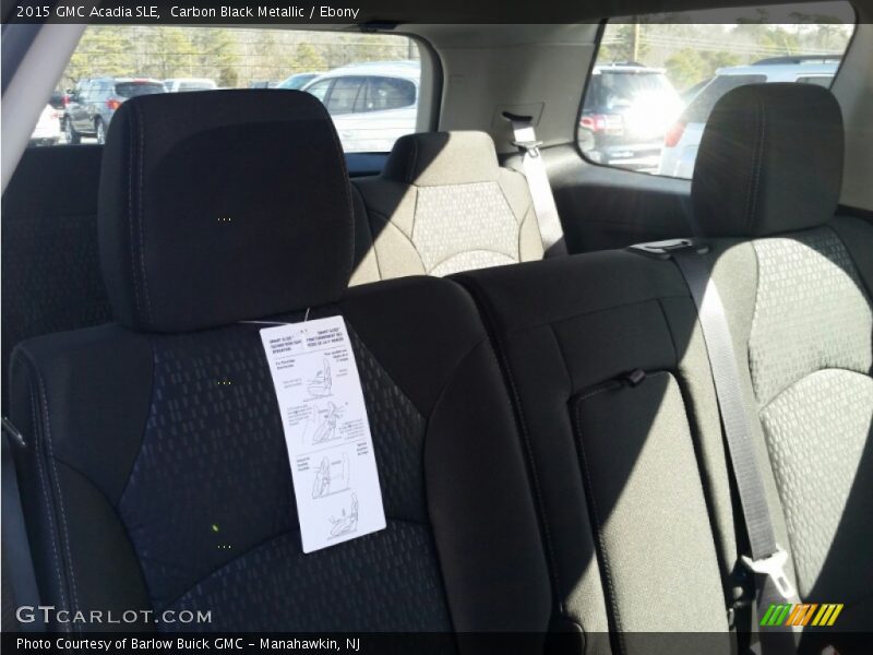 Carbon Black Metallic / Ebony 2015 GMC Acadia SLE