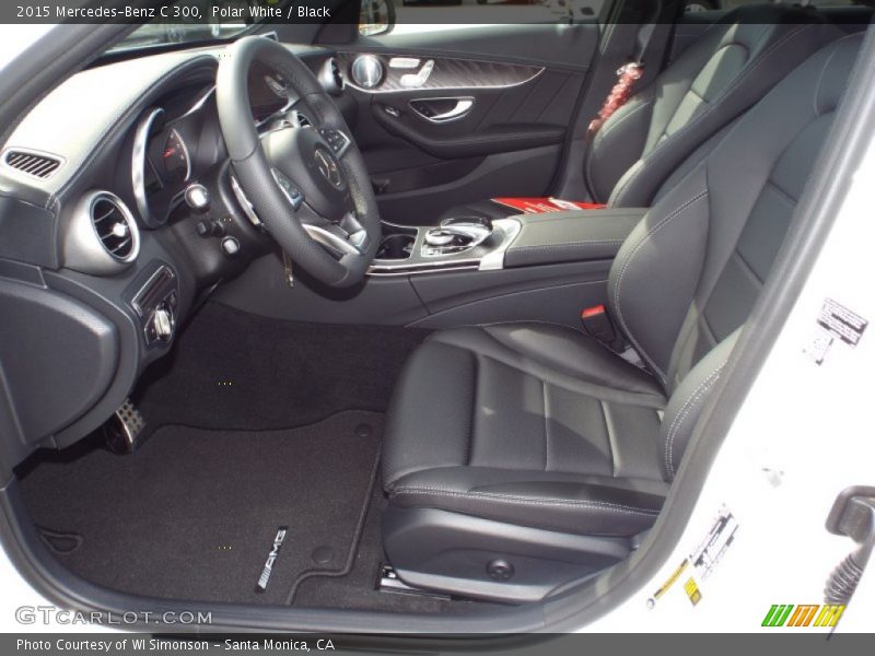 Polar White / Black 2015 Mercedes-Benz C 300
