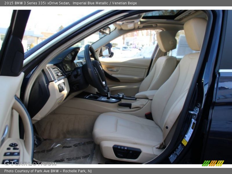 Front Seat of 2015 3 Series 335i xDrive Sedan