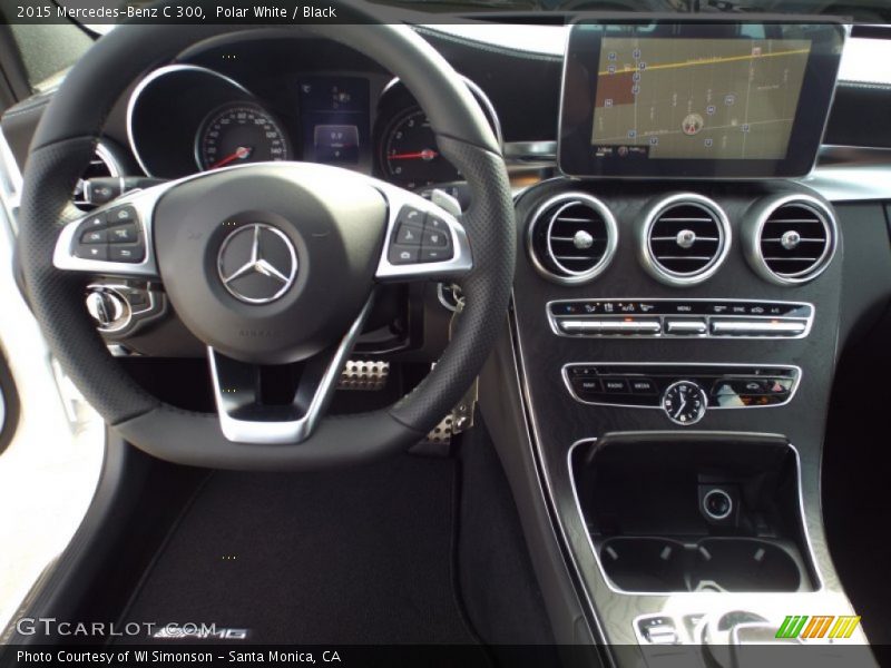 Dashboard of 2015 C 300