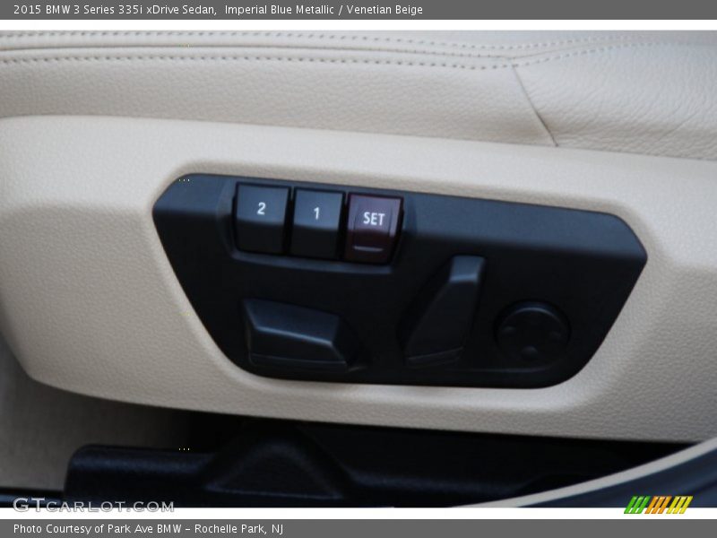 Imperial Blue Metallic / Venetian Beige 2015 BMW 3 Series 335i xDrive Sedan