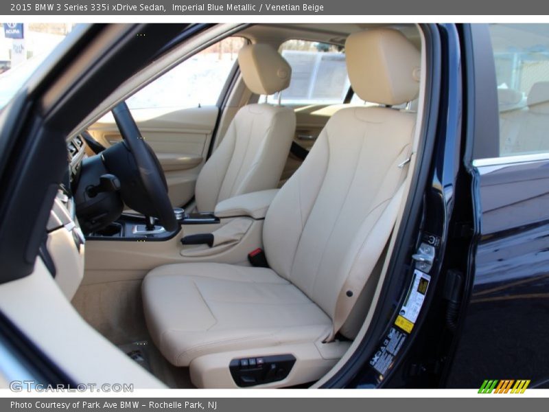 Front Seat of 2015 3 Series 335i xDrive Sedan