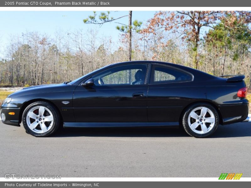 Phantom Black Metallic / Black 2005 Pontiac GTO Coupe