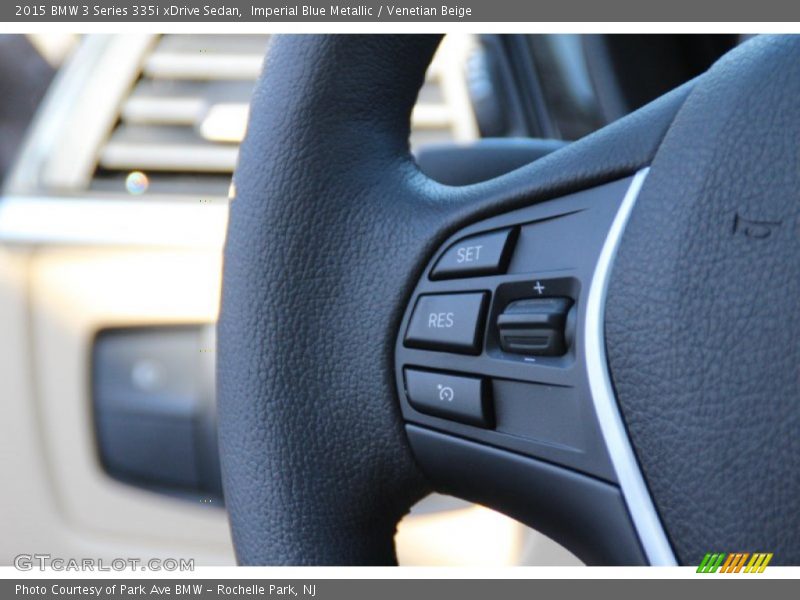 Controls of 2015 3 Series 335i xDrive Sedan
