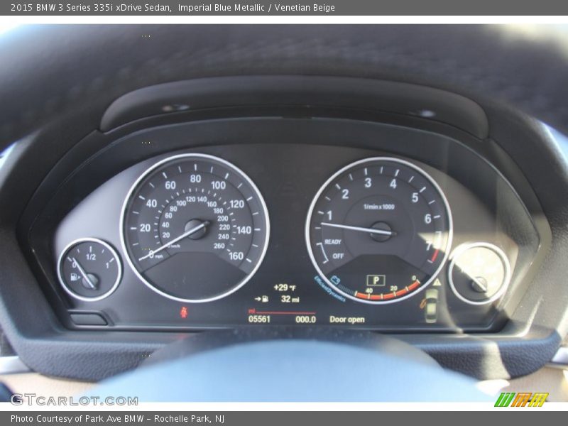  2015 3 Series 335i xDrive Sedan 335i xDrive Sedan Gauges