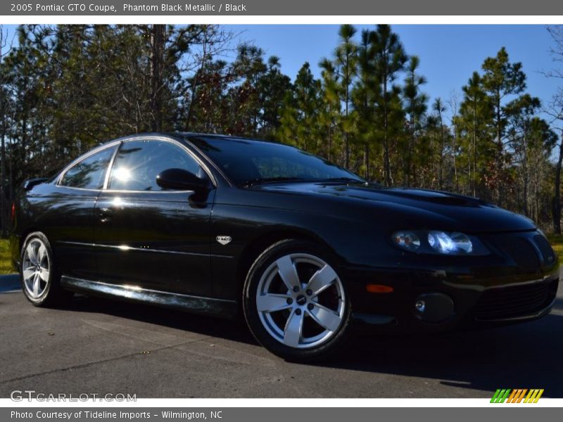 Phantom Black Metallic / Black 2005 Pontiac GTO Coupe