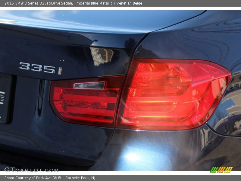 Imperial Blue Metallic / Venetian Beige 2015 BMW 3 Series 335i xDrive Sedan