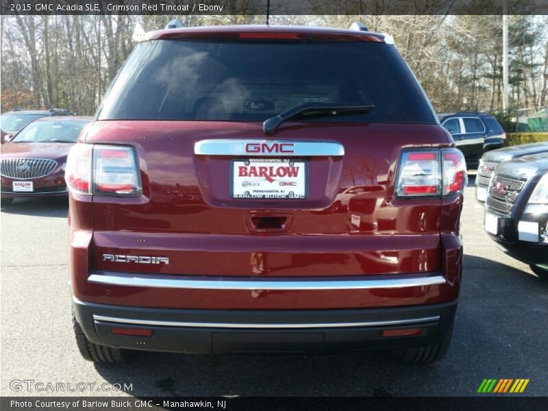 Crimson Red Tincoat / Ebony 2015 GMC Acadia SLE