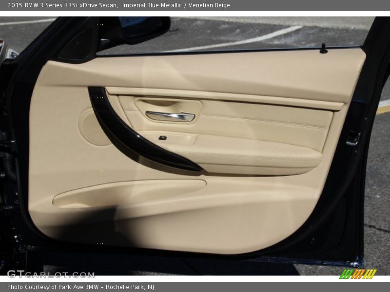 Imperial Blue Metallic / Venetian Beige 2015 BMW 3 Series 335i xDrive Sedan
