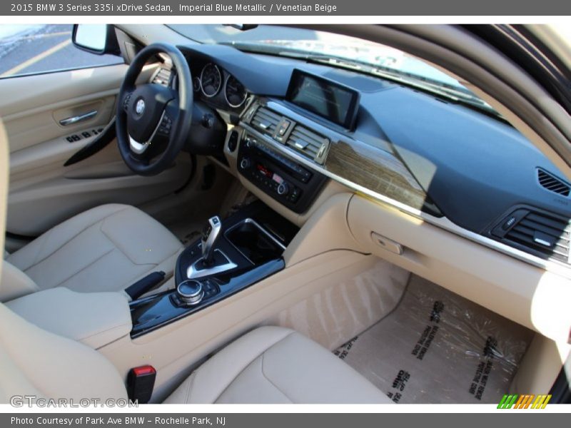 Imperial Blue Metallic / Venetian Beige 2015 BMW 3 Series 335i xDrive Sedan