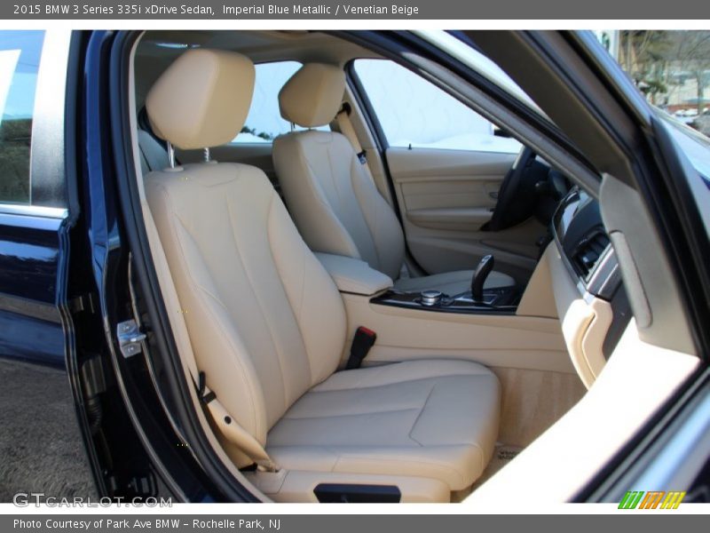 Imperial Blue Metallic / Venetian Beige 2015 BMW 3 Series 335i xDrive Sedan
