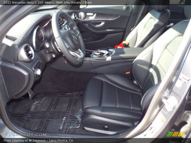 Front Seat of 2015 C 300 4Matic