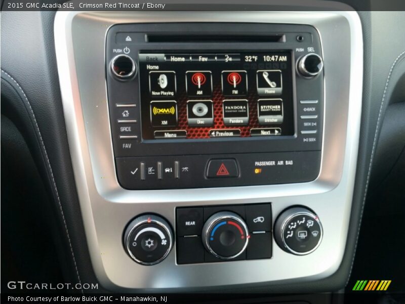 Crimson Red Tincoat / Ebony 2015 GMC Acadia SLE