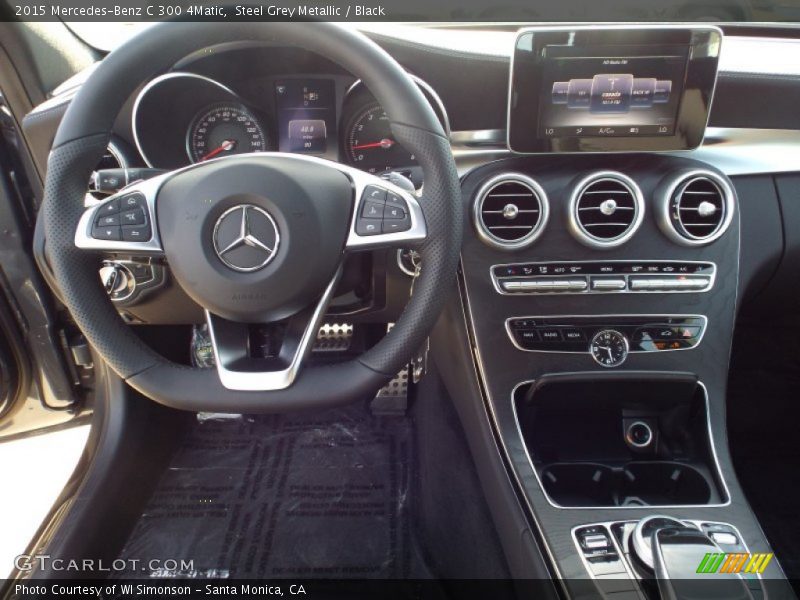 Dashboard of 2015 C 300 4Matic
