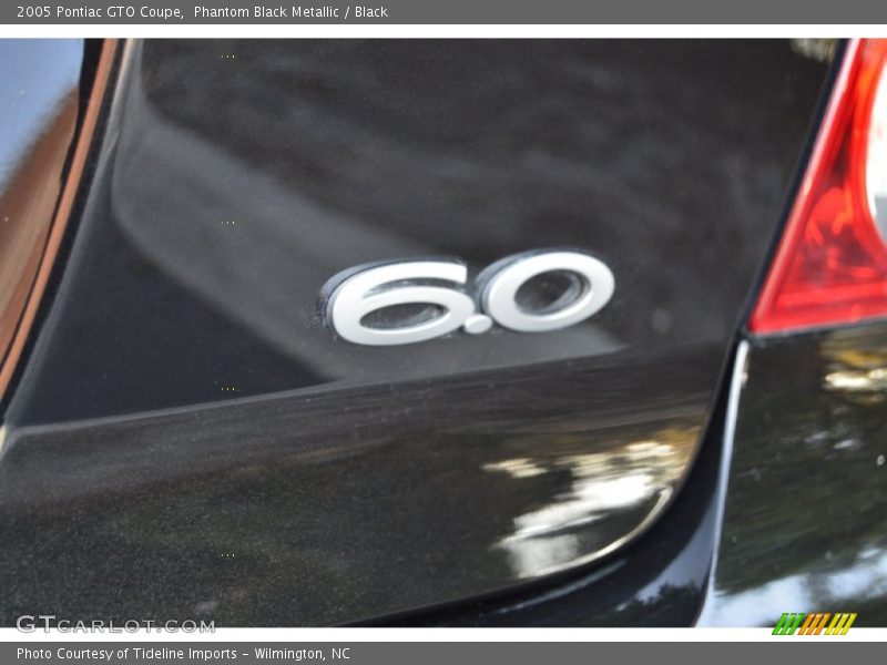 Phantom Black Metallic / Black 2005 Pontiac GTO Coupe