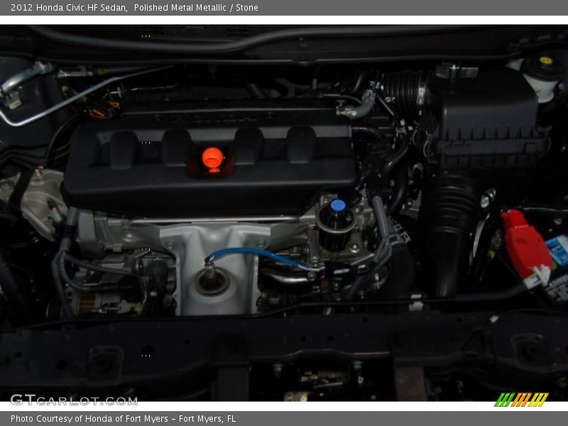Polished Metal Metallic / Stone 2012 Honda Civic HF Sedan