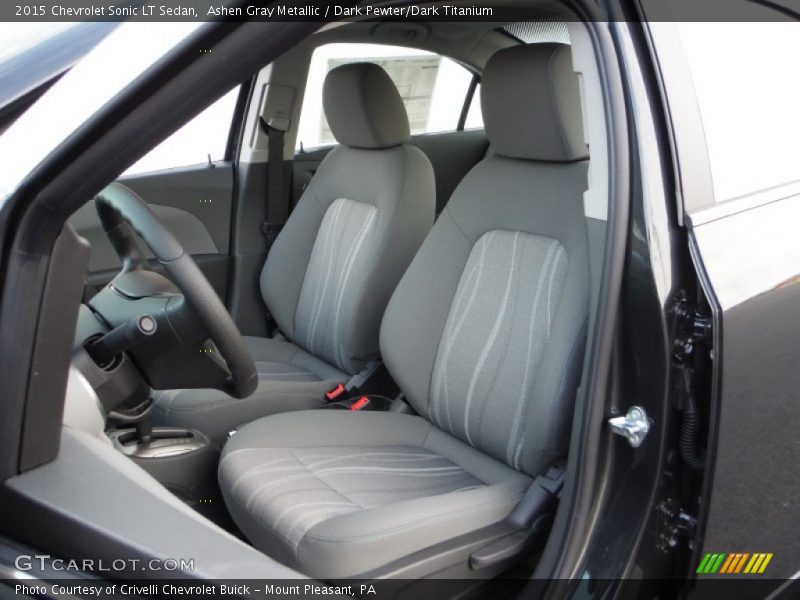 Ashen Gray Metallic / Dark Pewter/Dark Titanium 2015 Chevrolet Sonic LT Sedan