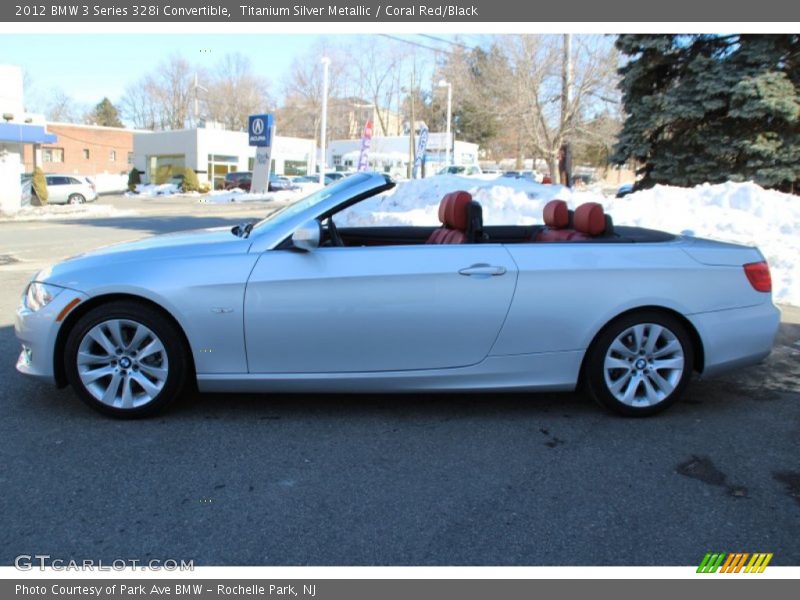  2012 3 Series 328i Convertible Titanium Silver Metallic