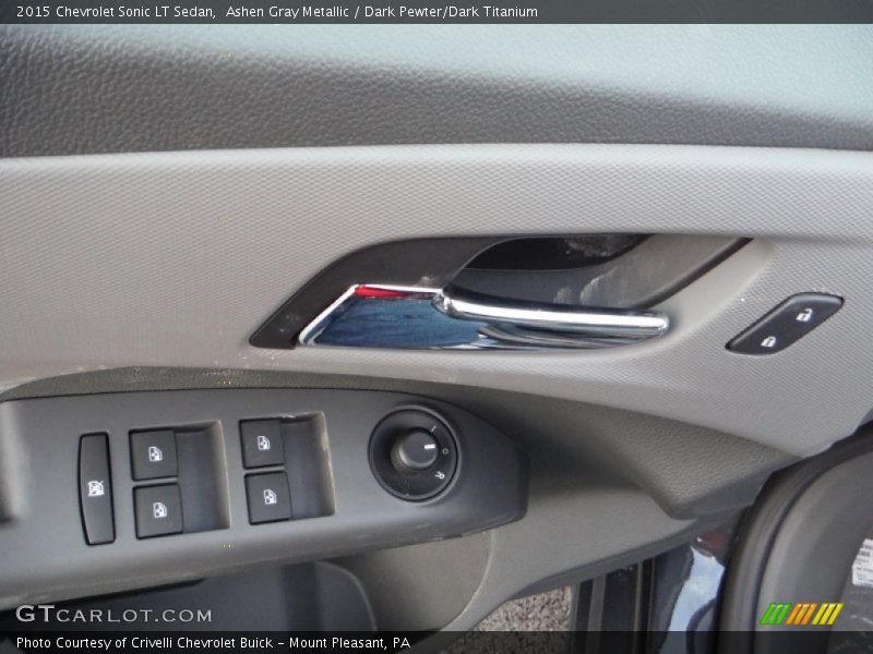 Ashen Gray Metallic / Dark Pewter/Dark Titanium 2015 Chevrolet Sonic LT Sedan